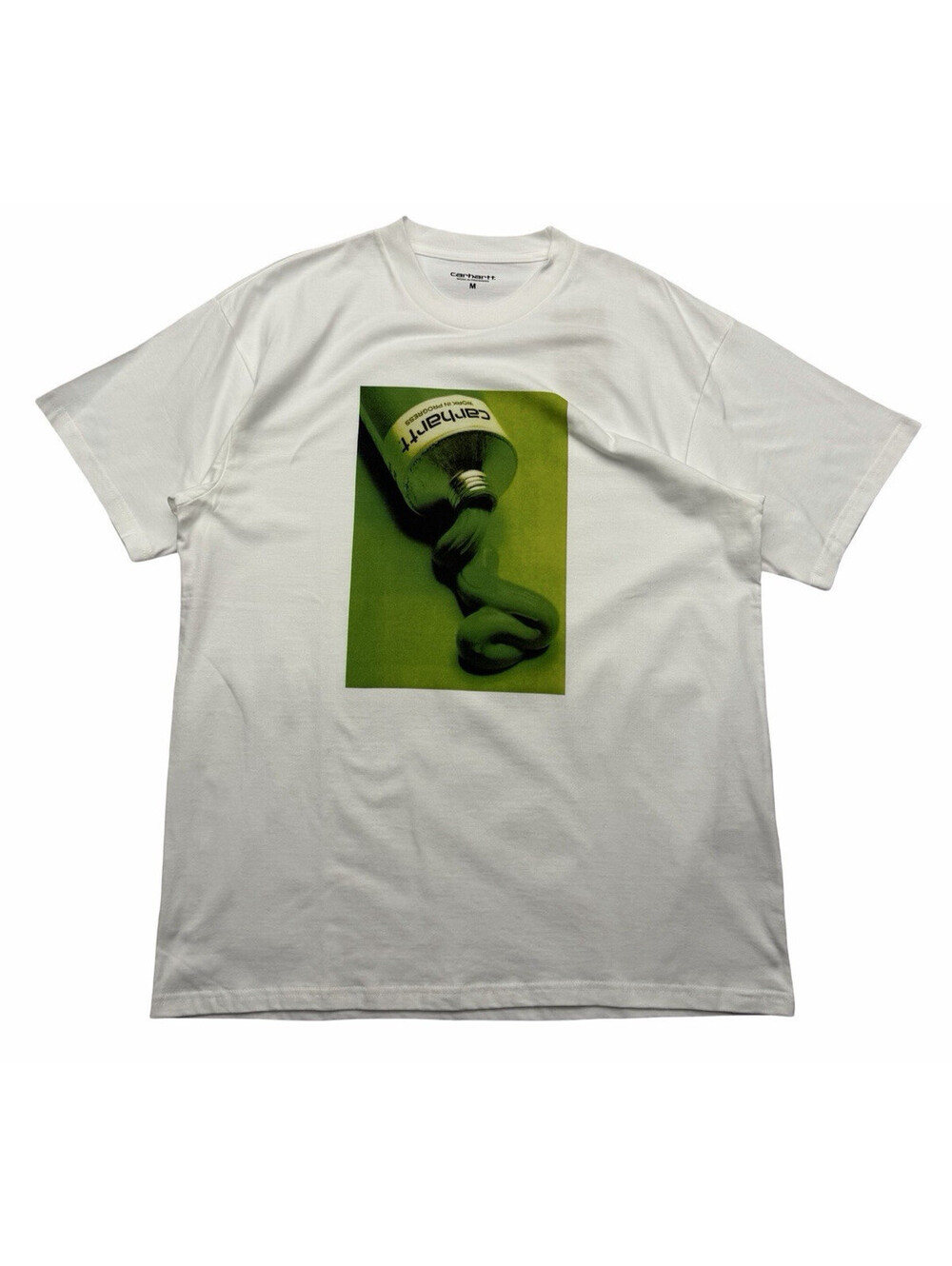 Carhartt WIP Short Sleeve Tube T-Shirt White Size M